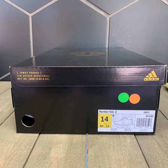 Adidas Harden Volume 2 Night Olive Cargo Shoes - Picture 6 of 7